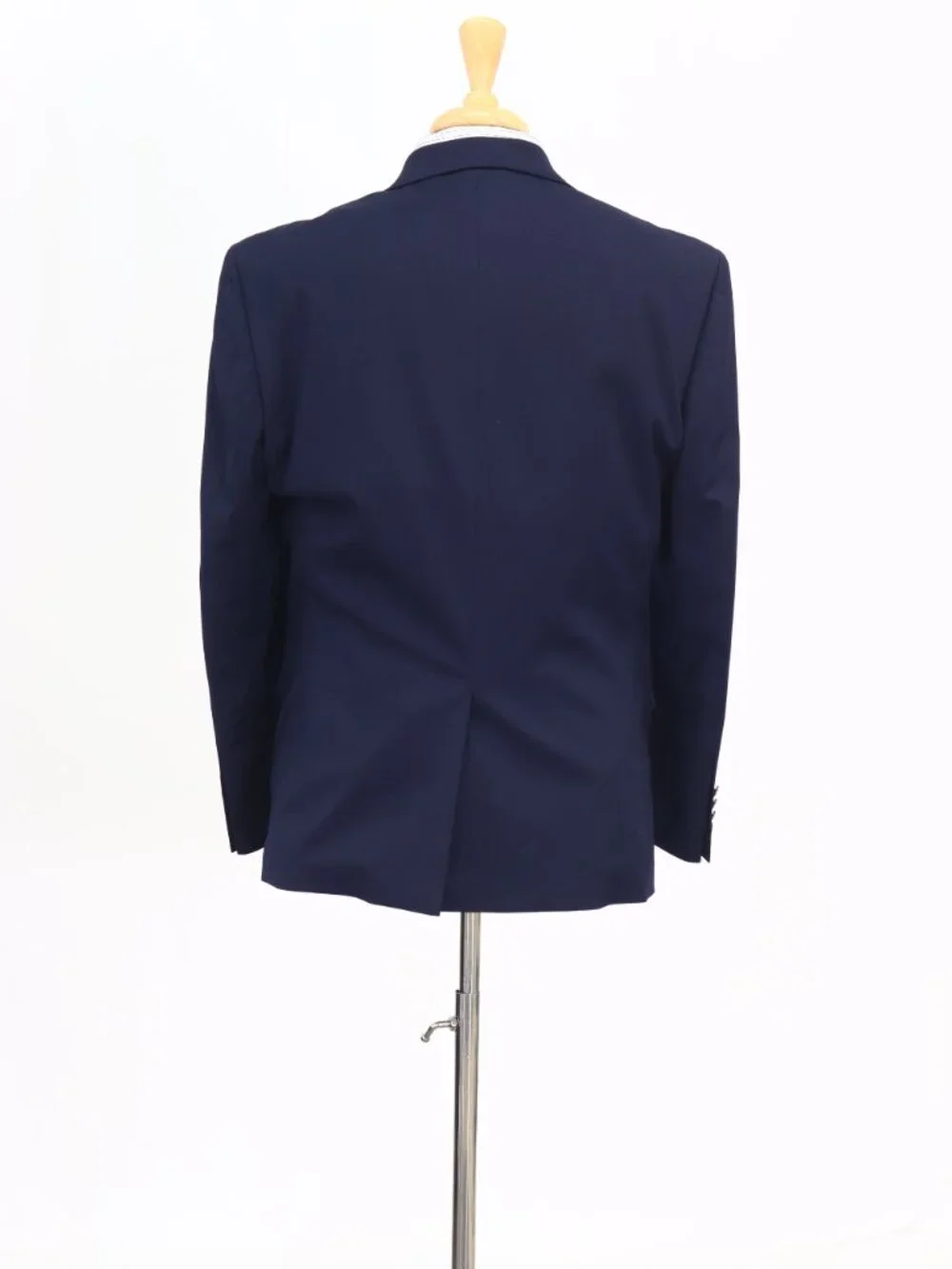 Chaps 40S Navy Blazer Sport Coat Jacket 2-Button Solid W888